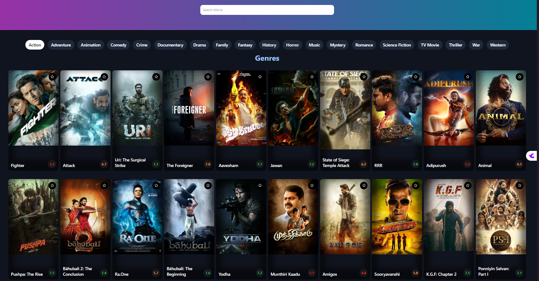 JrMovies Banner
